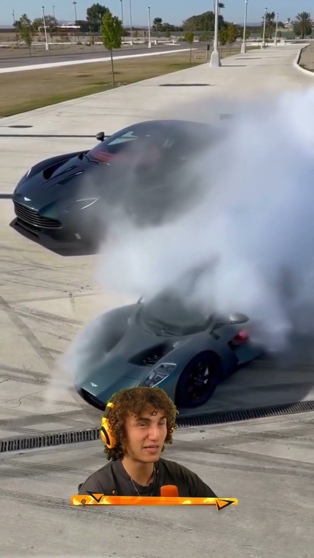 Aston Martin Valkyrie Hot Spinning CLOUDS!